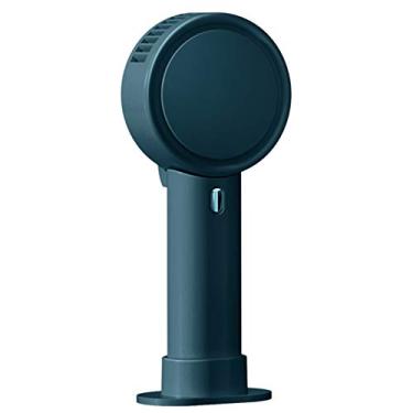 Imagem de Ventilador Portátil de Mão Recarregável via USB 3 Mesa Pessoal com Base Bateria Powered para Casa Escritório Viagem Esportes
