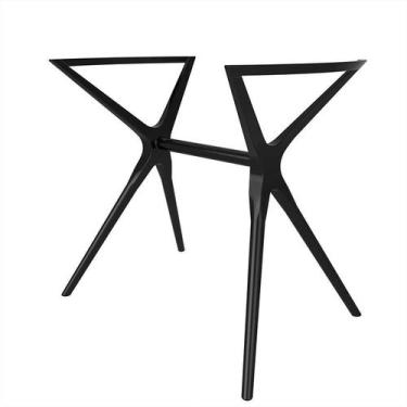 Imagem de Base para Mesa de Cozinha Retangular Baletto Preta (56x96 cm) - I''m I