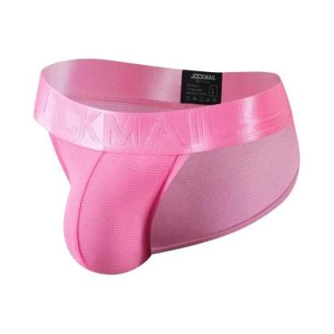 Imagem de Cuecas Masculinas De Secagem Rápida Em Nylon Com Malha, Slip, Tanga, J