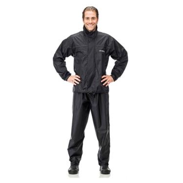 Imagem de Capa de Chuva para Motoqueiro Nylon Pantaneiro, Preto, Tamanho GG