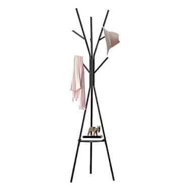 Imagem de 5sssallefaa Cabide para cabide de roupas no chão ferro metal ramo casa cabide suporte de casaco chapéu