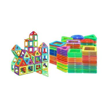 Imagem de Blocos Magnéticos 3D Brinquedo De Construção Para Idades De 3 a 6 Anos