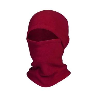 Imagem de Balaclava Unissex De Inverno Quente Em Fleece Com Capuz, Gorro Térmico