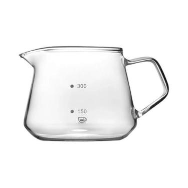 Imagem de Jarra De Vidro Pequena Para Café 450ml 600ml, Chá Gelado, Água, Cafete