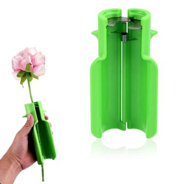 Imagem de Removedor de espinhos para rosas, ferramenta de descascador de espinhos de rosas de plástico para espinhos de rosa verde, ferramentas de floristas ideais para floristas em casa, jardinagem diária