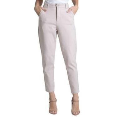 Imagem de Calça Sarja Sawary Mom - 278170 - BEGE (NEVOA) 38-Feminino