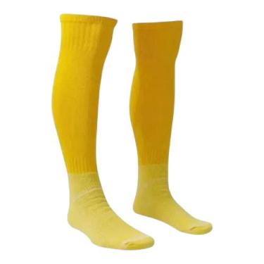 Imagem de Meião Futebol Kanxa Infantil, Amarelo, 28/32