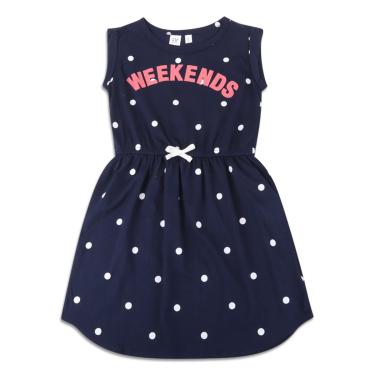 Imagem de Vestido GAP Poá Curto Laço-Feminino