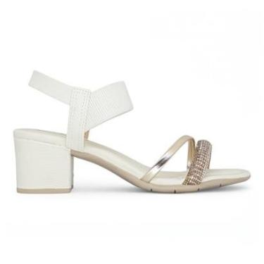 Imagem de Sandalia Comfortflex Ortopedica Feminina Elastico Tiras-Feminino