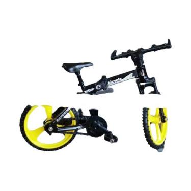 Imagem de Brinquedo Educativo Infantil: Miniatura De Bicicleta De Montanha Em Li