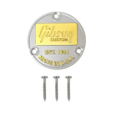 Imagem de Placa De Cobertura Traseira De Metal Para Chave Seletora De Guitarra L