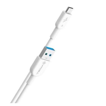 Imagem de Cabo USB Carregador Moto X4 Z Z2 Play Type C - Branco