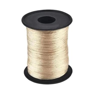 Imagem de Linha De Costura De Nylon Fina 0.25mm Rolo De 150m Para Couro, Roupas 