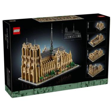 Imagem de Lego Architecture Notre Dame Paris França - 4383 Peças 21061