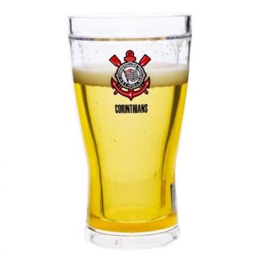 Imagem de Copo Corinthians Gel Congelante 350 Ml - Df8808-1 - Mileno