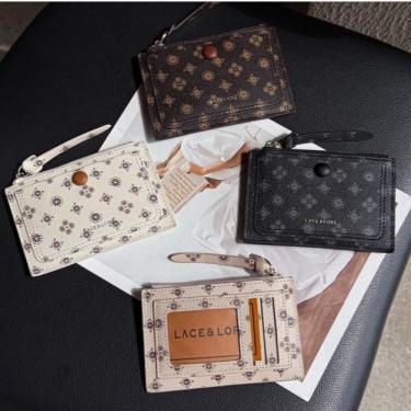 Imagem de Carteira Porta Cartões Monograma Feminino Lace Lore FZ-3950