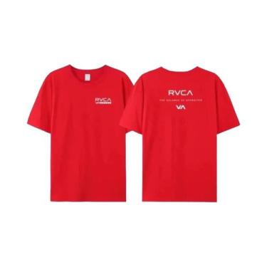 Imagem de Camiseta Masculina Oversized Volcom Com Estampa Gráfica 2024 Moda Casu