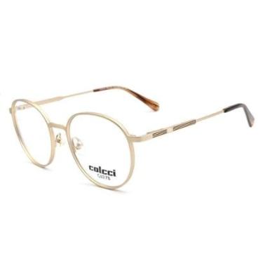 Imagem de Armação de Óculos Colcci C6278e0852 Dourado Fosco cat1-Feminino