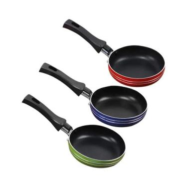 Imagem de Mini Frigideira Antiaderente 12/14/16cm, Panela Espessa Para Omelete, 
