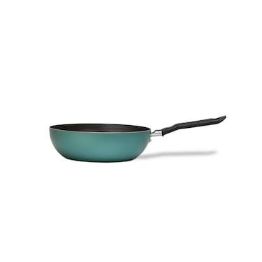 Imagem de Panela Wok Brinox Fun Antiaderente Pro-Flon 2,3L 24cm Verde