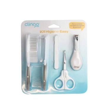 Imagem de Kit Higiene Baby 8 Peças Para Bebê Clingo