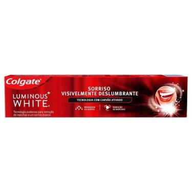 Imagem de Creme Dental Colgate Luminous White Carvão Ativado 140g