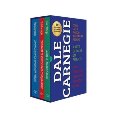 Imagem de Box Dale Carnegie - Desenvolvimento Pessoal, Comunicação E Relacionamento - 3 Livros Clássicos