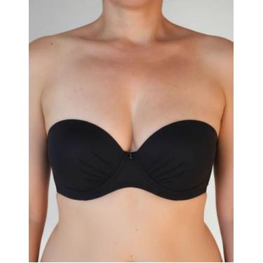 Imagem de Sutiã sem alça Reforçado Alta Sustentação Corpo Nú 900, Preto, 48