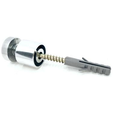 Imagem de 4 Prolongador Espaçador De Alumínio 19mm X 15mm Para Vidro - XMETAIS