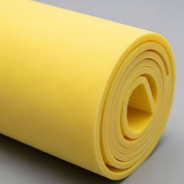 Imagem de Placa De Eva – Material Versátil, Leve E Resistente Para Artesanato, Revestimentos E Uso Escolar 6mm Amarelo