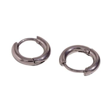 Imagem de Brincos Huggie Hoop Com Cristais Transparentes E Pedras Preciosas, Rev