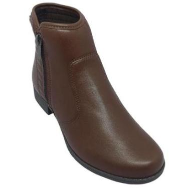 Imagem de Bota Dakota Feminina Casual com Costura e Zíper-Feminino