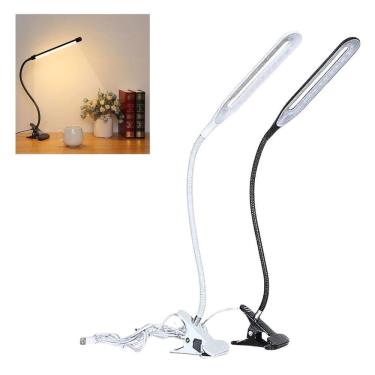 Imagem de Luminária Led De Mesa Com Presilha Alimentação