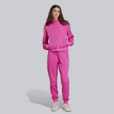 Imagem de Agasalho Adidas ESS Feel Cozy Feminino Rosa-Feminino