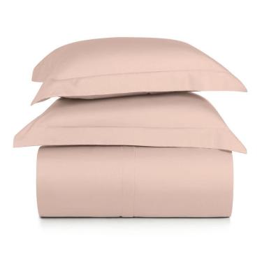Imagem de Jogo De Duvet Casal 3 Peças Altenburg Algodão Lux 200 Fios Rosa Lille