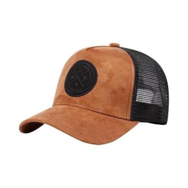 Imagem de Boné De Beisebol Unissex De Verão Em Tela Respirável Com Patch De Letr