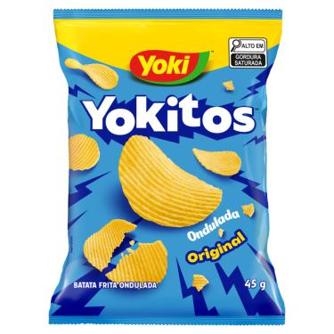Imagem de Batata Frita Ondulada Natural Yoki 45g