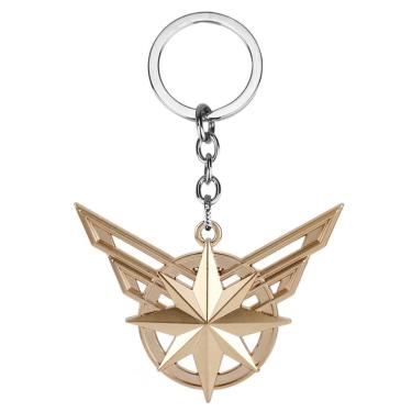 Imagem de Chaveiro Capitão Vingadores com design de asa