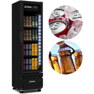 Imagem de Cervejeira Imbera Vertical CCV144 Full Black LED 229 Litros -6C +2C Po