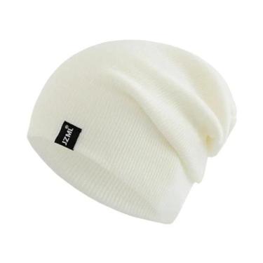 Imagem de Gorro De Inverno Tricotado Unissex Em Várias Cores Com Etiqueta Decora