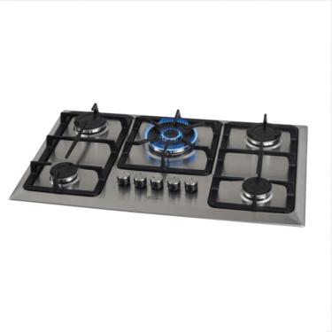Imagem de Cooktop 5 Bocas Fischer Infinity Tripla Chama Mesa Inox - Bivolt