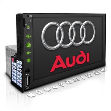 Imagem de Central Multimídia Universal Mp5 1 e 2 Din 7 Espelha Bt Audi - First O