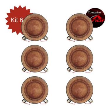 Imagem de Kit Com 6x Reparo Driver Hdi-300 Hdi-320 Corneta Hinor 8ohms - FORCE O