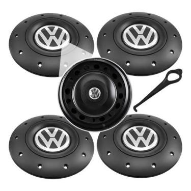 Imagem de Jogo Calota Centro Roda Ferro Vw Amarok Aro 13 / 14 / 15 Gol - Congrat