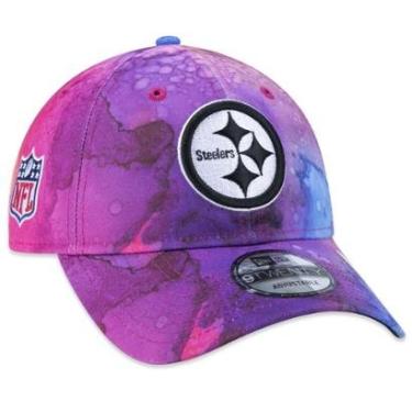 Imagem de Boné 9Twenty Pittsburgh Steelers Crucial Catch 2022 Aba Curva Strapback Sortido New Era Masculino-Masculino