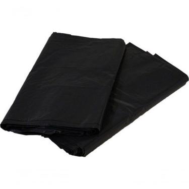 Imagem de Saco para Lixo Saco Lixo Preto 200 Litros 50 Unidades Bom Forte Excelente 200L Higipack