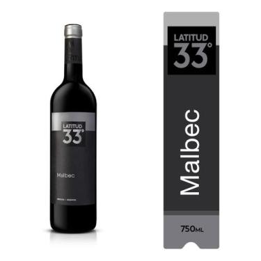 Imagem de Vinho latitud 33 malbec 750ml