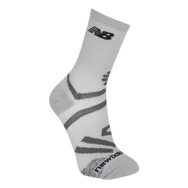 Imagem de Meia New BalancePerformance Quarter Feminina, Cinza, 34/38