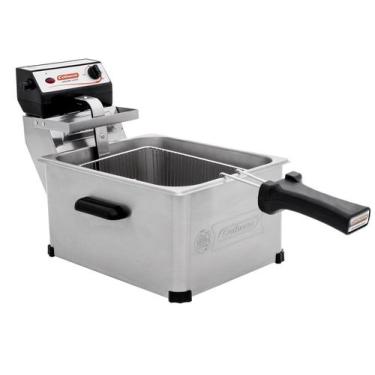 Imagem de Fritadeira Elétrica Profissional 5 L Aço Inox - Cotherm, Prata, 110V