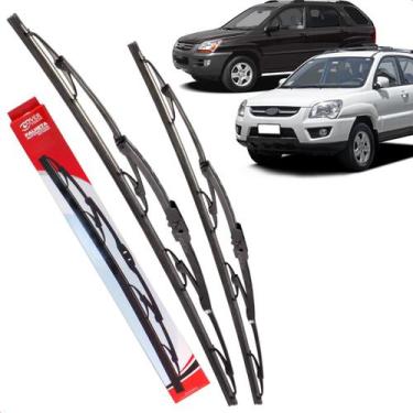 Imagem de Par Palheta Dianteira Limpadora de Para-brisa Sportage 2005 a 2010 de 